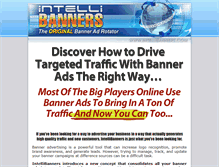 Tablet Screenshot of intellibanners.com